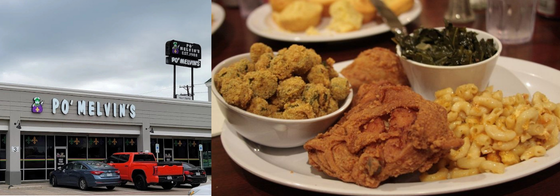 Po' Melvin's Southern Cookin in Irving TX